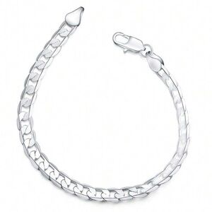 Unisex Stainless Steel Punk Chain Bracelet